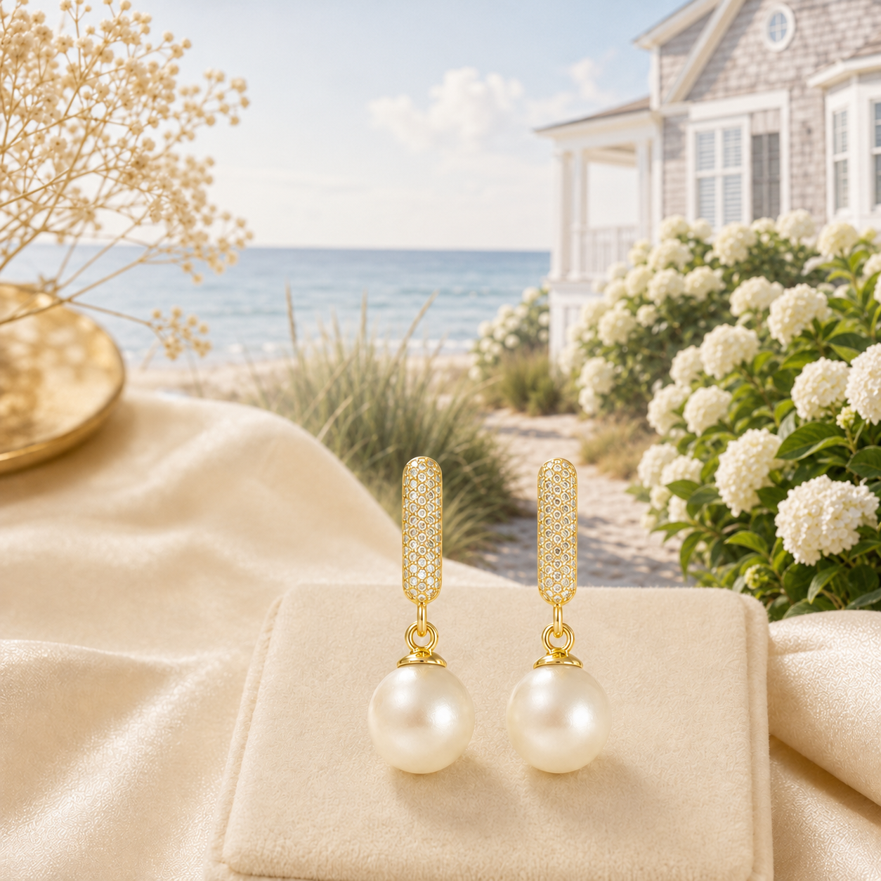Sommer in den Hamptons Ohrringe