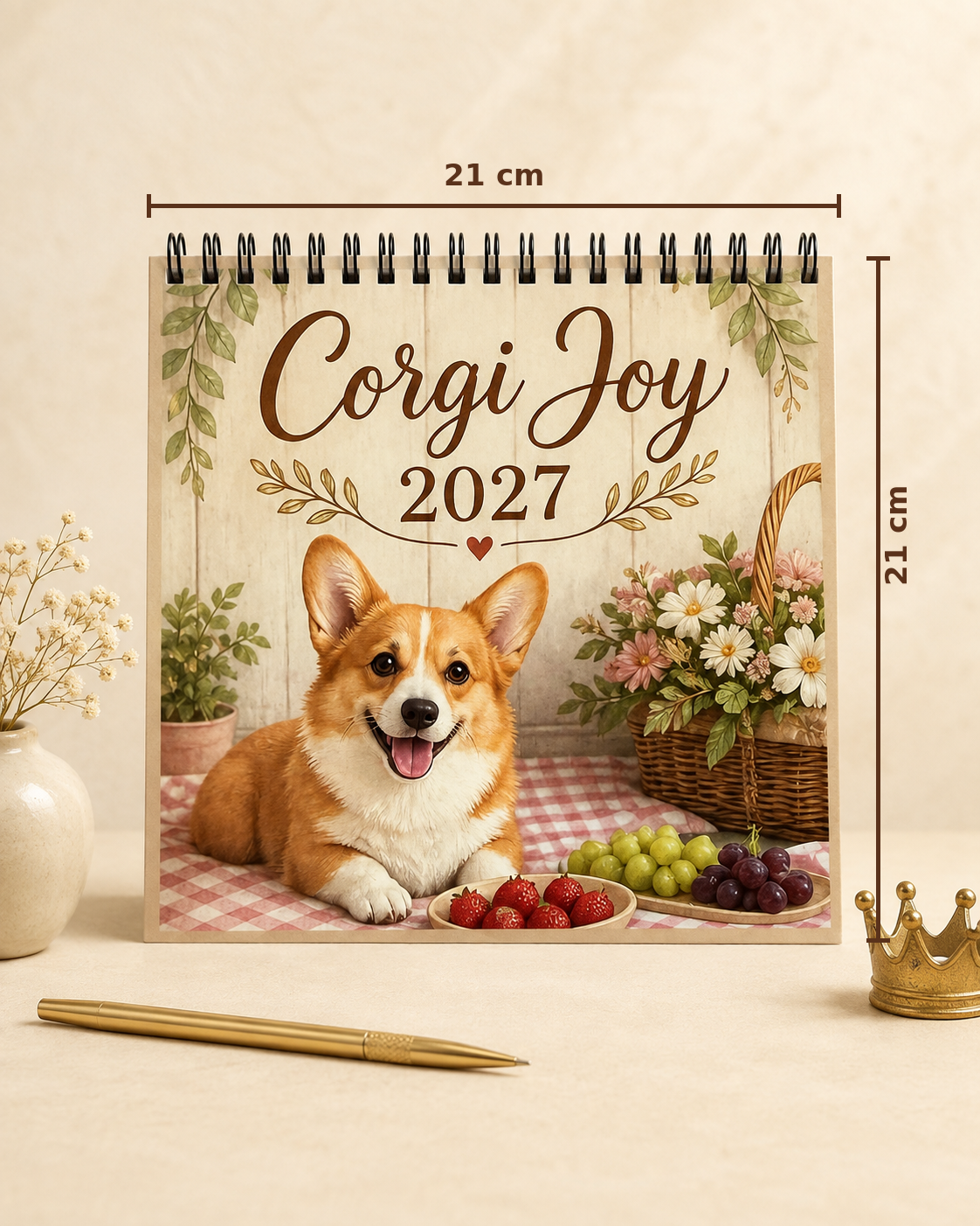 Corgi Joy 2027 - Der Corgi- Kalender