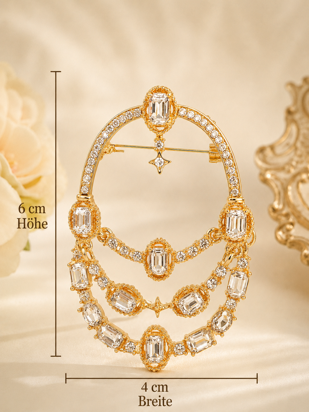 Le Feston Royal- Brosche