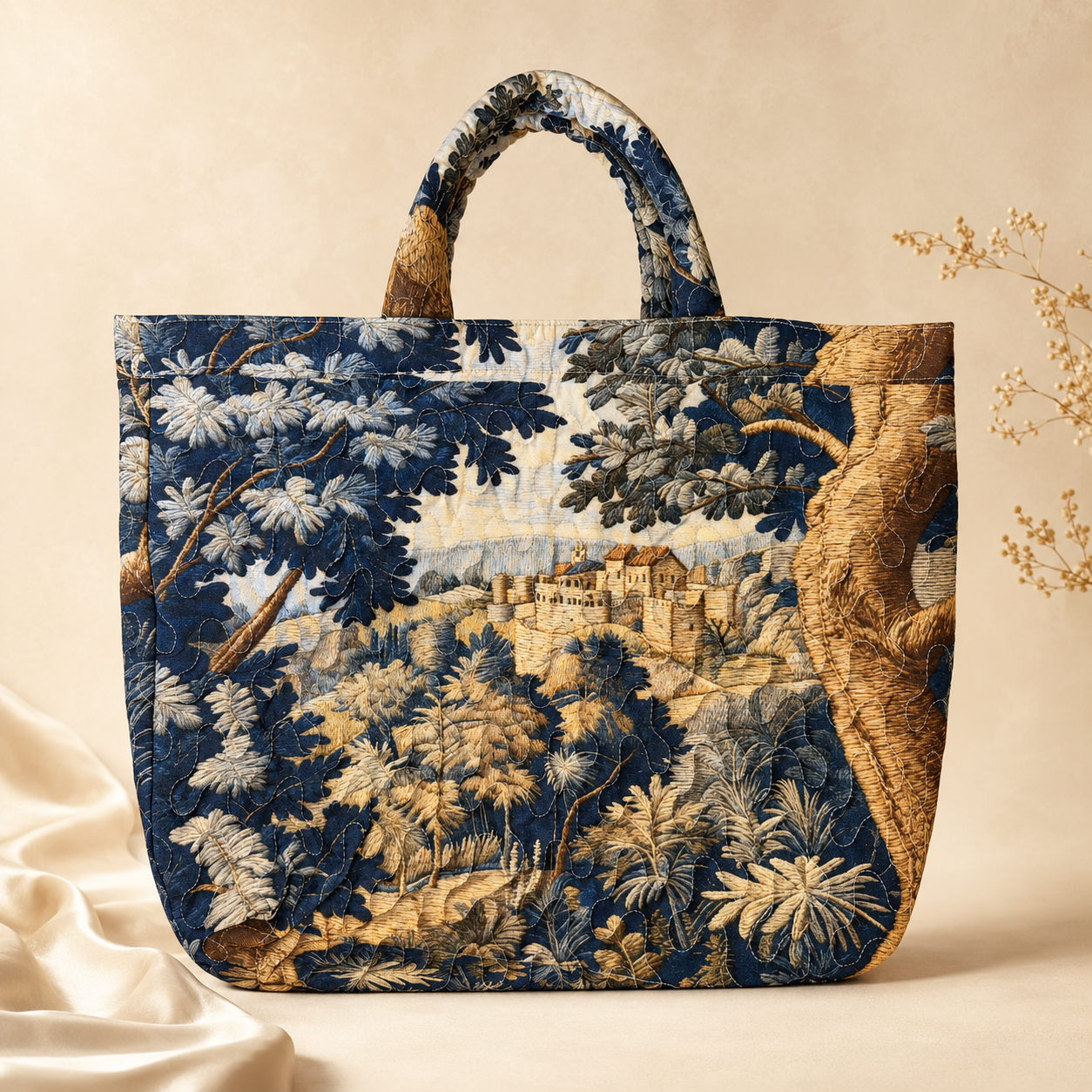 Burg Grandmesnil Shopper- Tasche