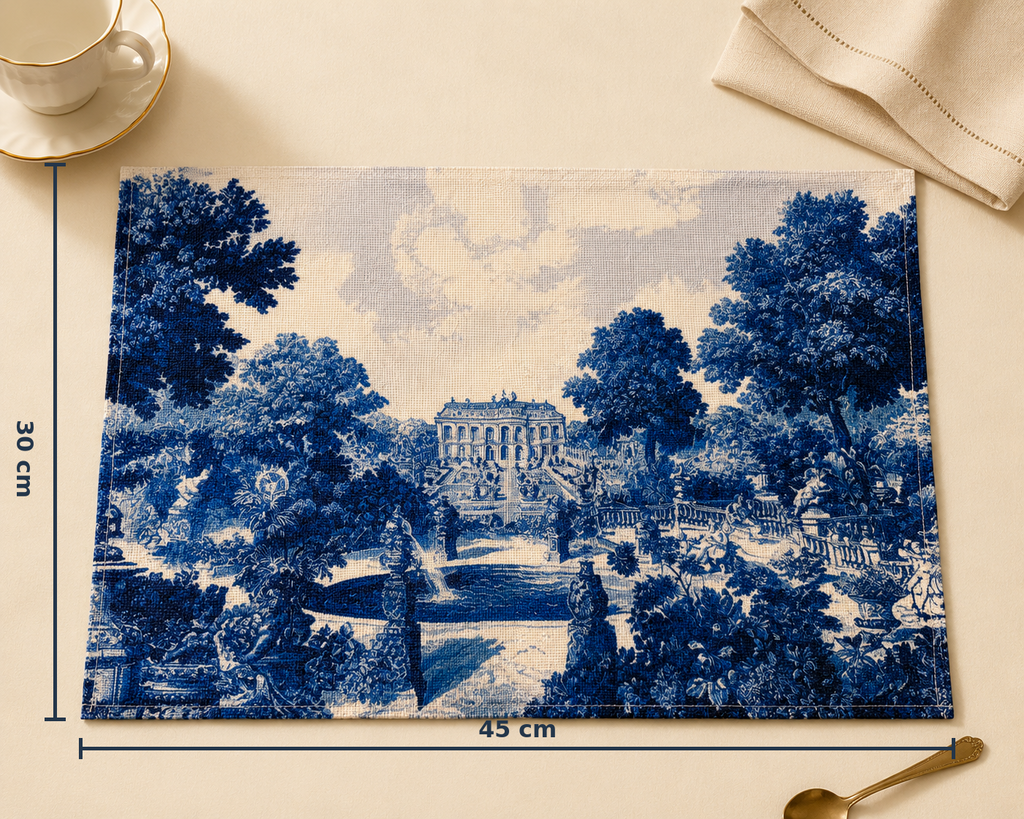 Schloss- Sommer 4er Set Platzsets