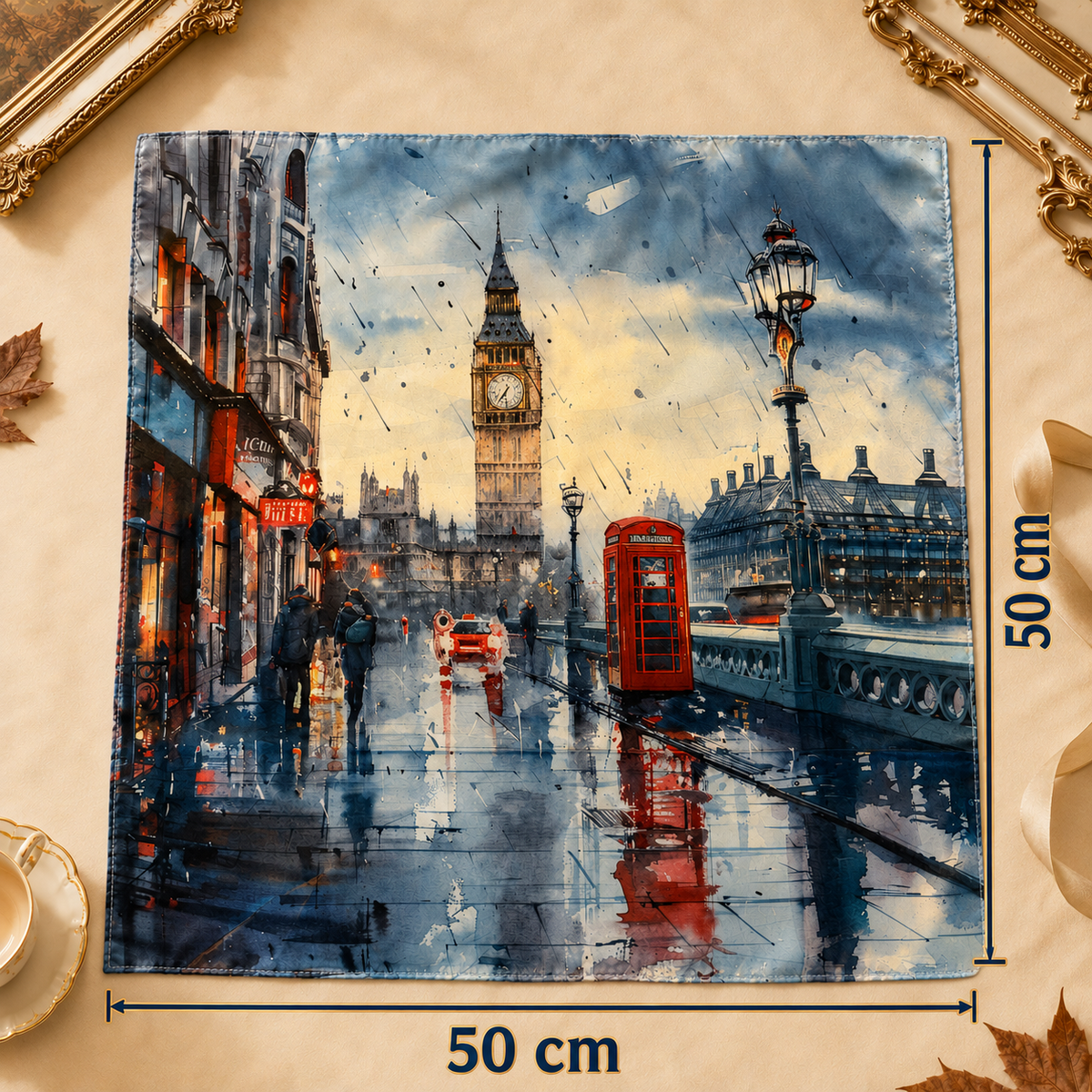 Rainy Day in London Tuch