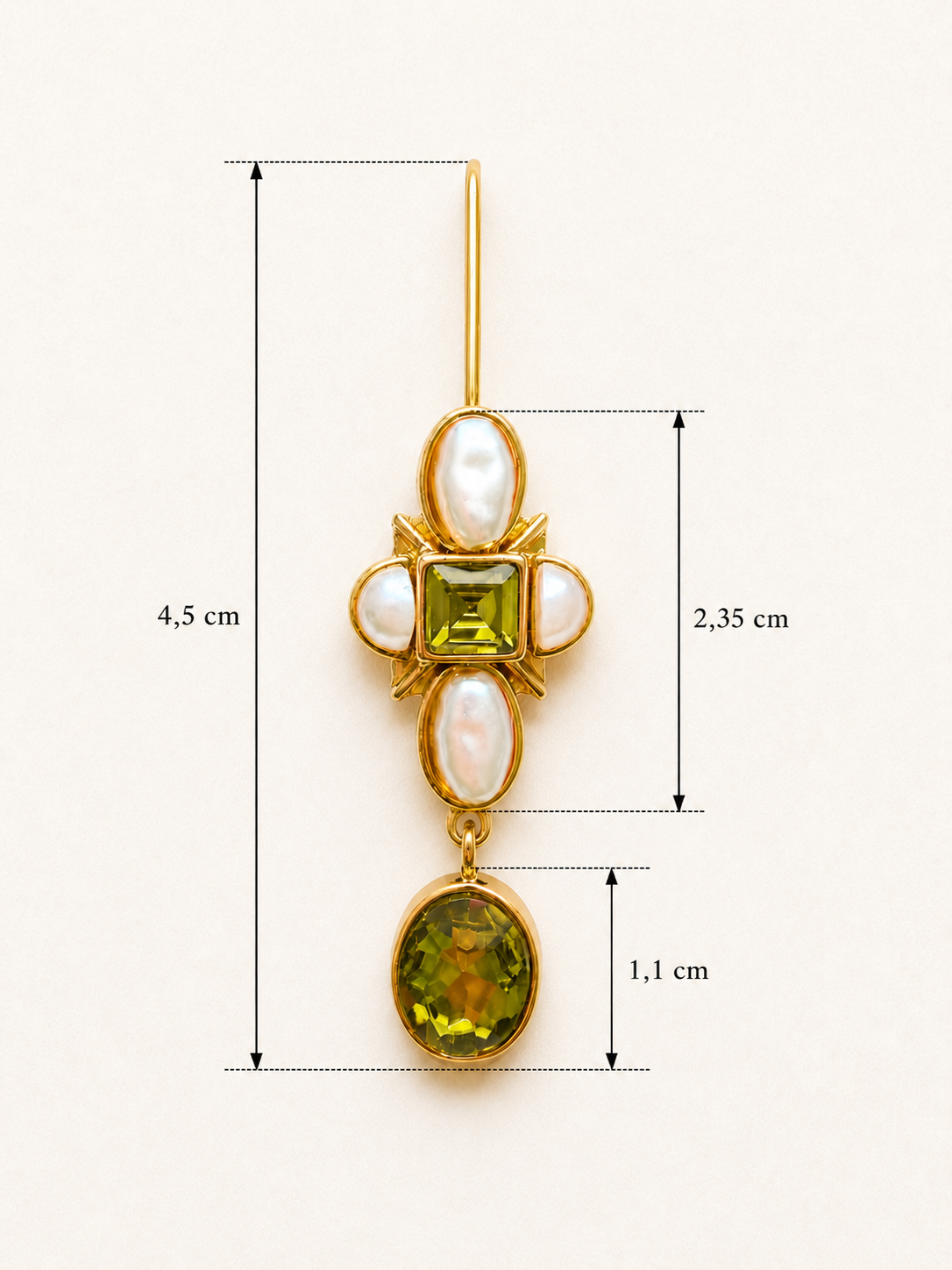 Ohrringe "Tudor Pearl"